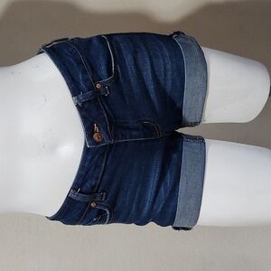 Celebrity Pink Denim Jean Cuffed Shorts Womens Sz 5